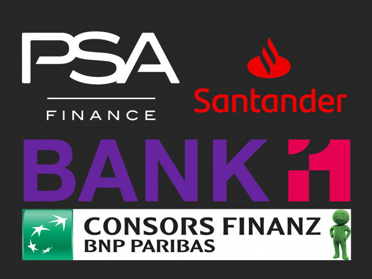 PSA Bank Santander Bank11 Connors Finanz BNP Paribas